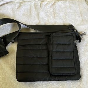 Think Rolyn black soft bag, great shape